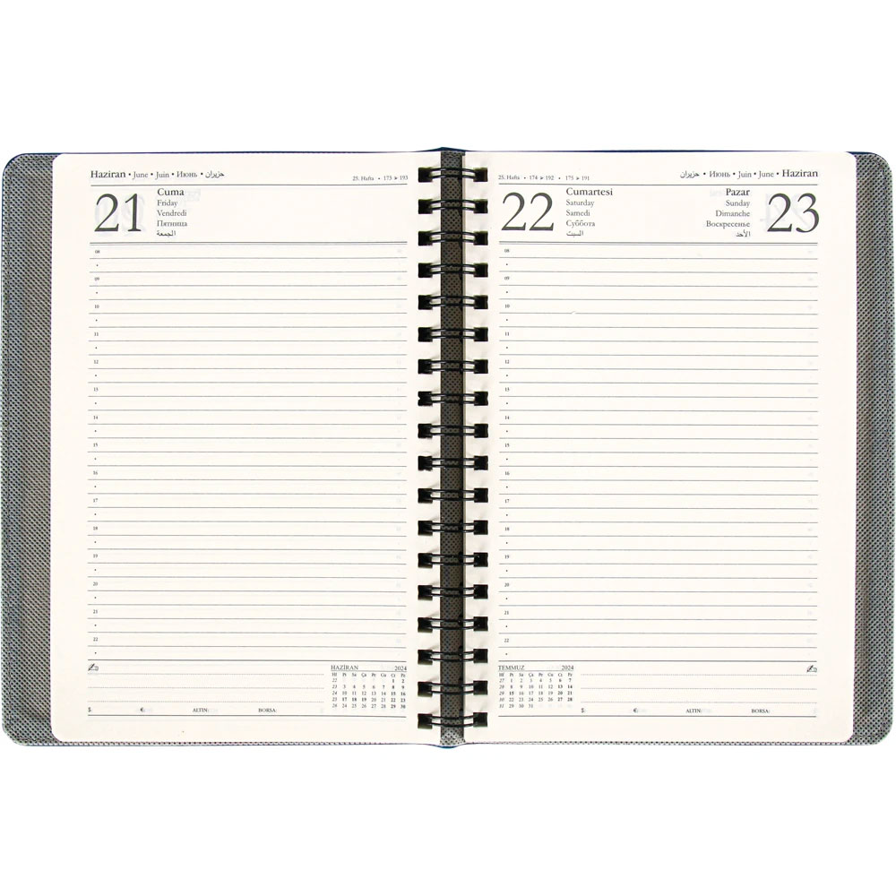 Şekerpınar-S Gizli Spiralli Günlük Ajanda - 